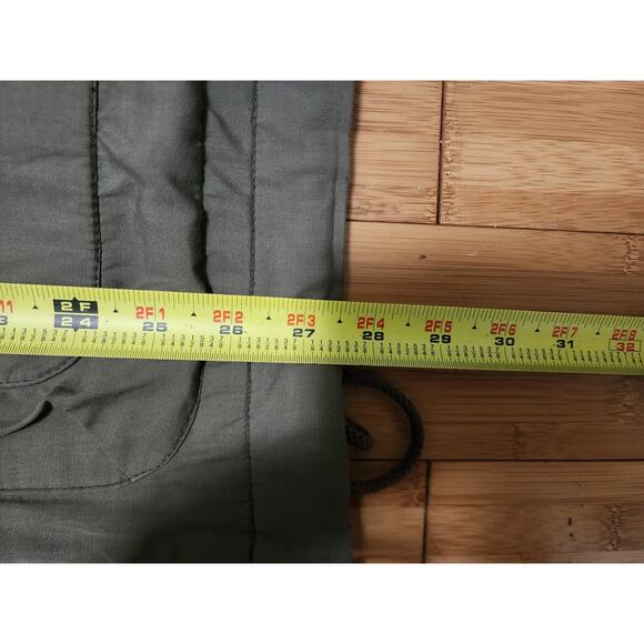 Vintage Orvis Jacket Men L Green Fleece Flannel Lined Convertible Utility Hiking - Picture 7 of 10